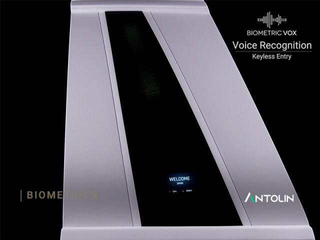Archivo - Sistema de acceso al vehículo con reconocimiento de voz de Antolin y Biometric Vox