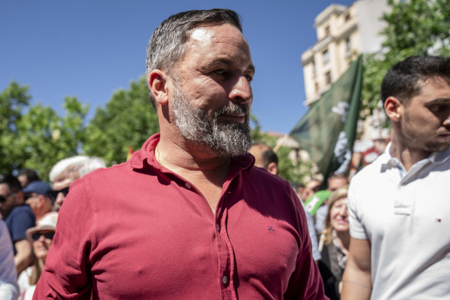 El líder de VOX, Santiago Abascal