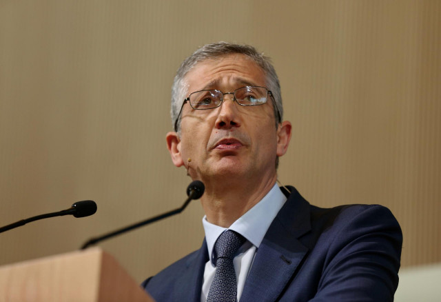 Archivo - El gobernador del Banco de España, Pablo Hernández de Cos, en una imagen de archivo.