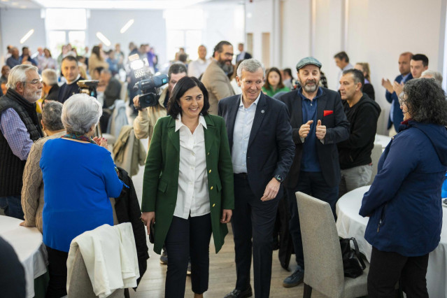 Candia y Rueda participan en un acto en Lugo.
