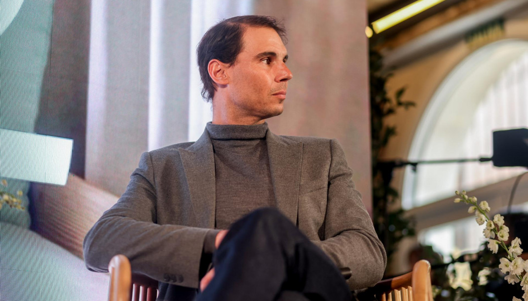 Archivo - El tenista Rafa Nadal en la presentación de un proyecto en común entre Meliá Hotels International y el tenista Rafa Nadal