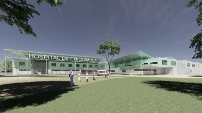 Hospital de Chiquimula, en Guatemala