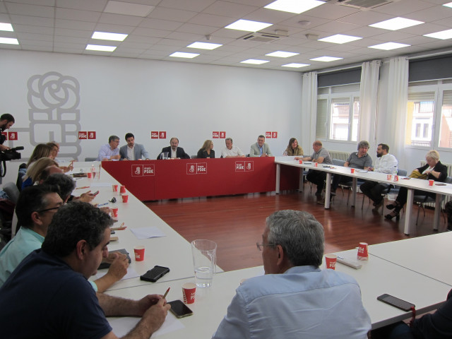 Comisión Ejecutiva Regional del PSOE Aragón.