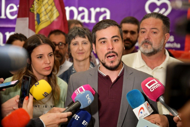 El candidato de Unidas Podemos a la Junta, José Luis García Gascón