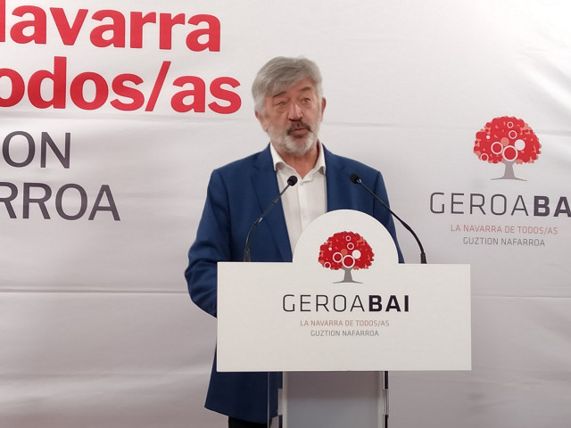 El candidato de Geroa Bai, Koldo Martínez.