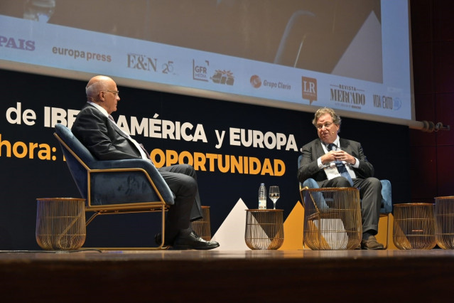 El presidente del Grupo Gilinski, Jaime Gilinski, durante su intervención en el VI Congreso Ceapi