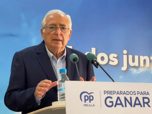 Juan José Imbroda, presidente del PP de Melilla