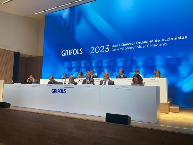 Los miembros del consejo de adminisración de Grifols.