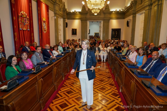 Noelia Arroyo (PP), reelegida alcaldesa de Cartagena