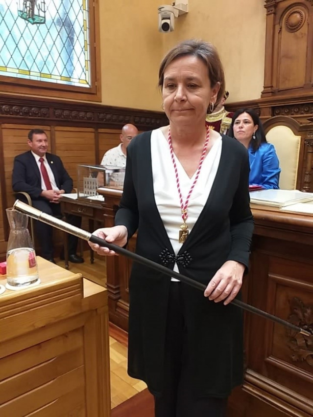 Carmen Moriyón (Foro Asturias), alcaldesa de Gijón