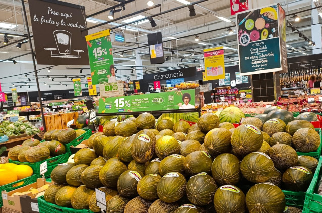 Melones y sandías en Carrefour
