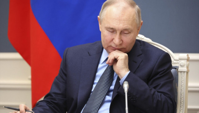 EuropaPress 5258974 may 18 2023 moscow moscow oblast russia russian president vladimir putin