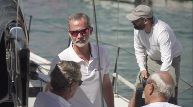El Rey Felipe VI en el Real Club N&aacute;utico de Palma en la 41 Copa del Rey MAPFRE