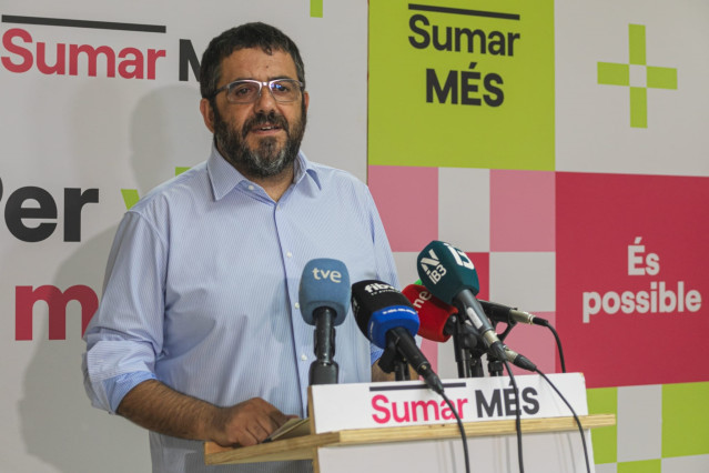 El diputado al Congreso de Sumar M&Eacute;S, Vicen&ccedil; Vidal, en una imagen de archivo.