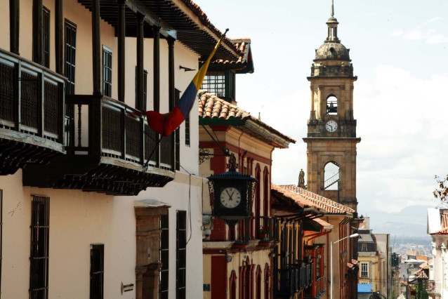 Archivo - Imagen de La Candelaria en Bogot&aacute; (Colombia).