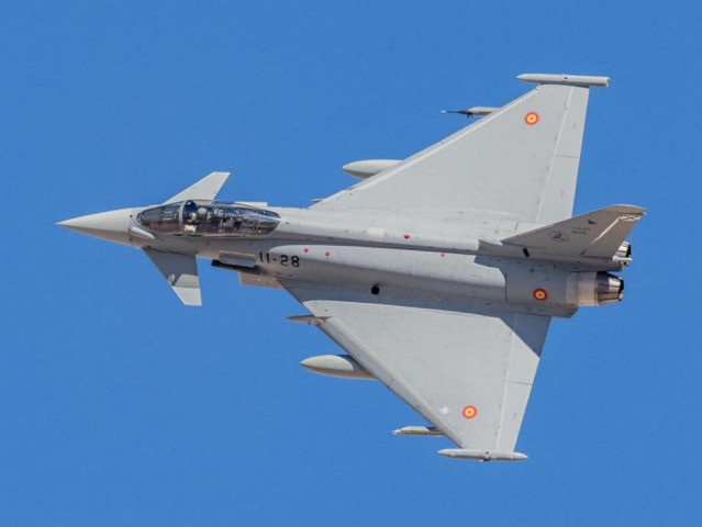 Eurofighter del Ej&eacute;rcito del Aire en la misi&oacute;n de polic&iacute;a a&eacute;rea en Estonia