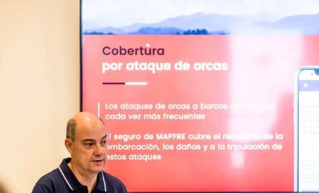 El CEO de Mapfre Iberia, Jos&eacute; Manuel Inchausti, presentando en Palma un informe sobre el seguro en embarcaciones de recreo.