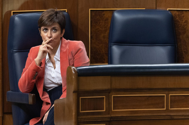 Archivo - La ministra Portavoz, Isabel Rodr&iacute;guez, durante una sesi&oacute;n plenaria, en el Congreso de los Diputados, a 21 de diciembre de 2022, en Madrid (Espa&ntilde;a). El Pleno del Congreso debate la Ley de los Mercados de Valores y de los Servicios de Inversi&oacute;n,