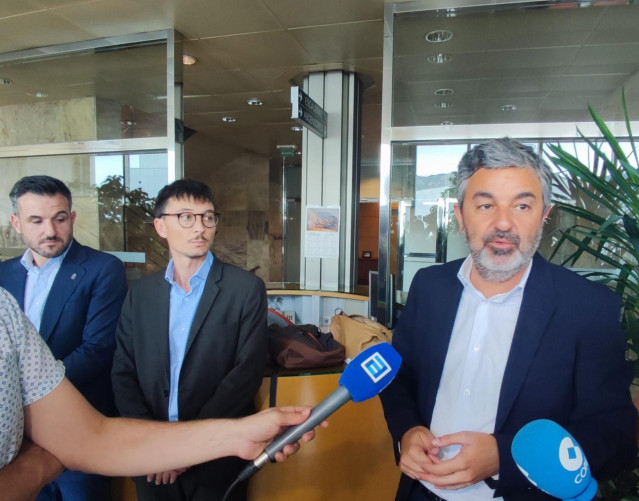 Jorge Garc&iacute;a, Javier de los R&iacute;os y Alejandro Calvo
