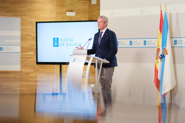 El presidente de la Xunta, Alfonso Rueda.