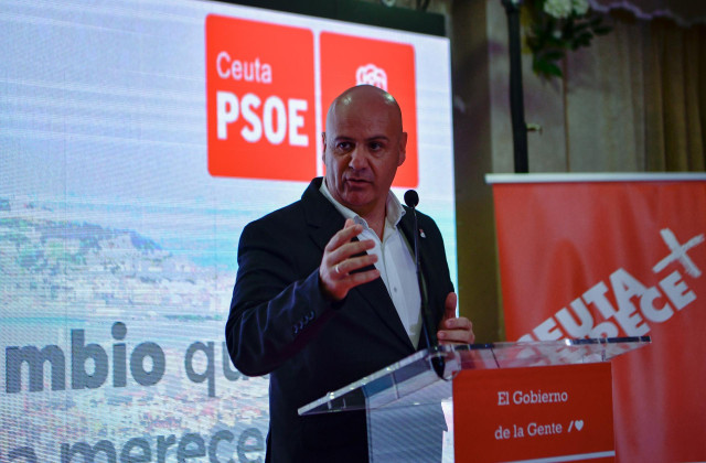 Archivo - El candidato del PSOE a la Presidencia de la Ciudad Aut&oacute;noma de Ceuta, Juan Guti&eacute;rrez