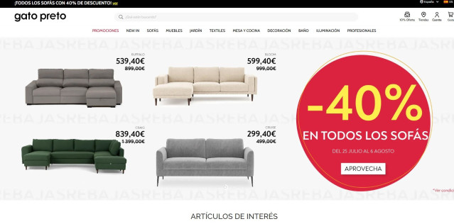 Web A Loja Do Gato Preto Espa&ntilde;a