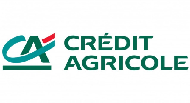 Archivo - Logo de Cr&eacute;dit Agricole.