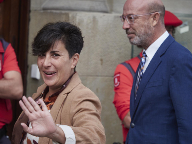 Archivo - La parlamentaria de Geroa Bai Mar&iacute;a Solana.