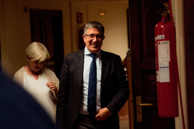 Archivo - El portavoz del PSOE en el Congreso de los Diputados, Patxi L&oacute;pez.