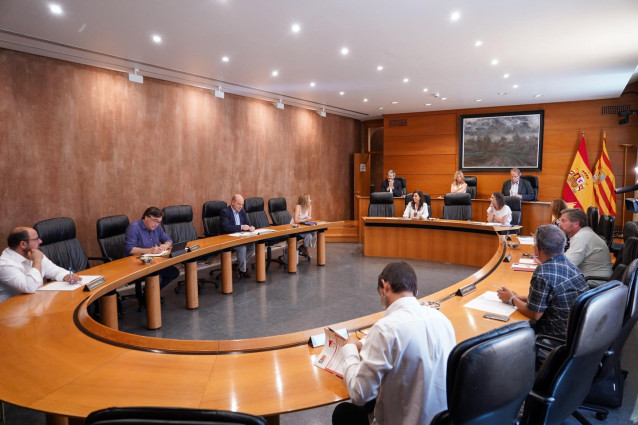 Mesa y Junta de Portavoces de las Cortes de Arag&oacute;n.