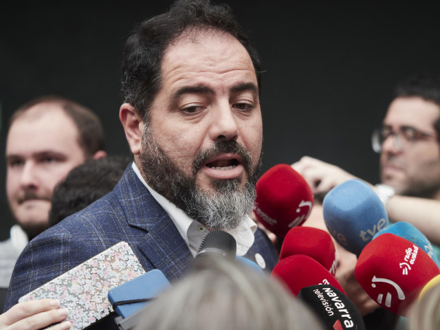 Archivo - El secretario de Organizaci&oacute;n del PSN, Ram&oacute;n Alz&oacute;rriz.