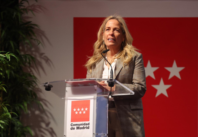 Archivo - La consejera de Econom&iacute;a, Hacienda y Empleo de la Comunidad de Madrid, Roc&iacute;o Albert