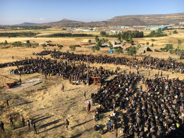 Archivo - Presuntos prisioneros de guerra liberados por el TPLF en Etiop&iacute;a