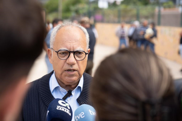 El portavoz de Agrupaci&oacute;n Socialista Gomera, Casimiro Curbelo