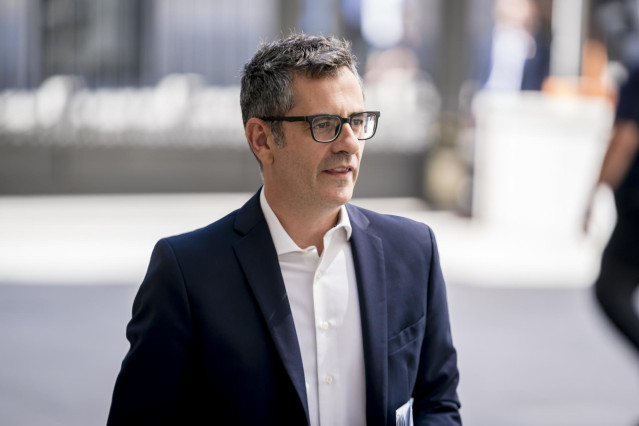 El ministro de la Presidencia, Relaciones con las Cortes y Memoria Democr&aacute;tica en funciones, F&eacute;lix Bola&ntilde;os