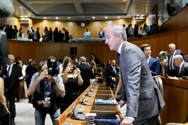 El presidente del Gobierno de Arag&oacute;n, Jorge Azc&oacute;n (PP).