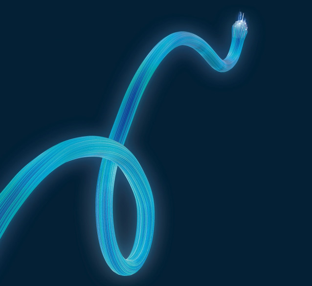 Archivo - Fibra &oacute;ptica de Movistar.