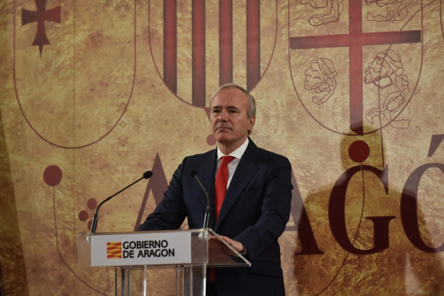 El nuevo presidente de Arag&oacute;n, Jorge Azc&oacute;n.