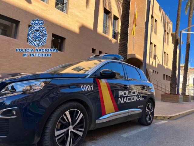 Coche de Polic&iacute;a Nacional.