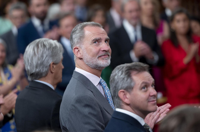 Archivo - El Rey de Espa&ntilde;a Felipe VI.