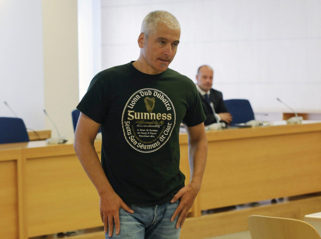 Archivo - El exdirigente de ETA Javier Garc&iacute;a Gaztelu, Txapote, en la Audiencia Nacional
