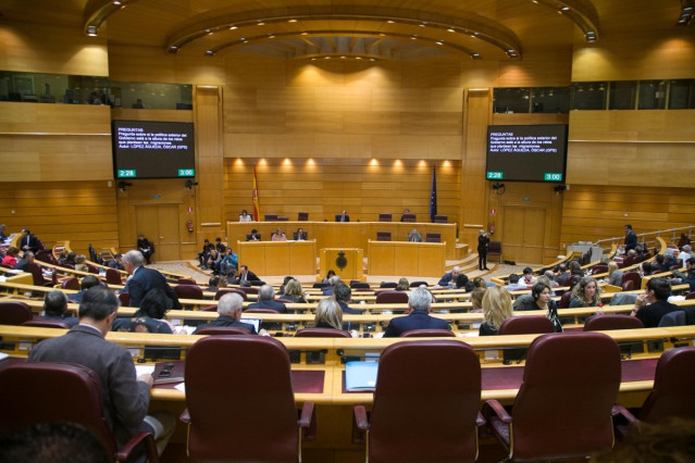 Archivo - Pleno del Senado