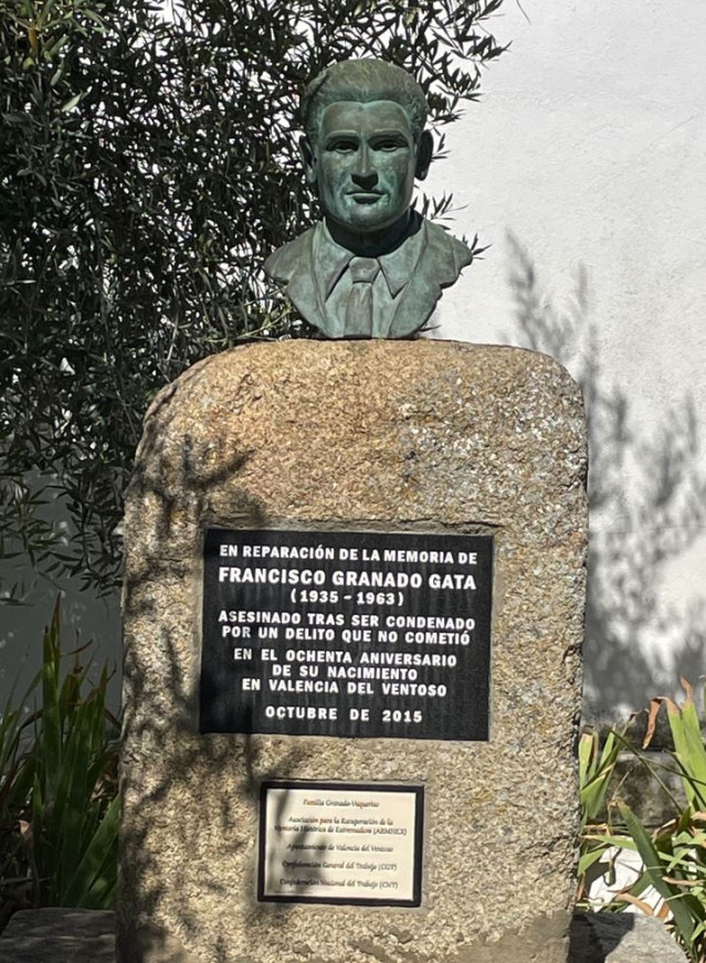 Acto c&iacute;vico de homenaje a Francisco Granado Gata