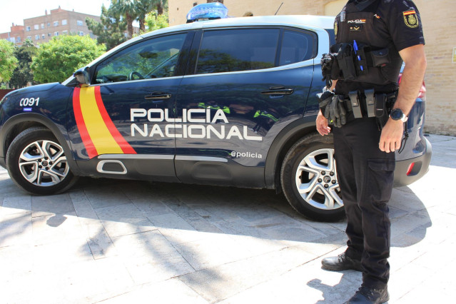 Imagen de archivo de un agente de la Polic&iacute;a Nacional