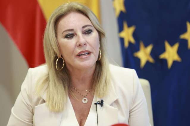 La consejera de Econom&iacute;a, Carolina Espa&ntilde;a, en una imagen de archivo de una entrevista con Europa Press.