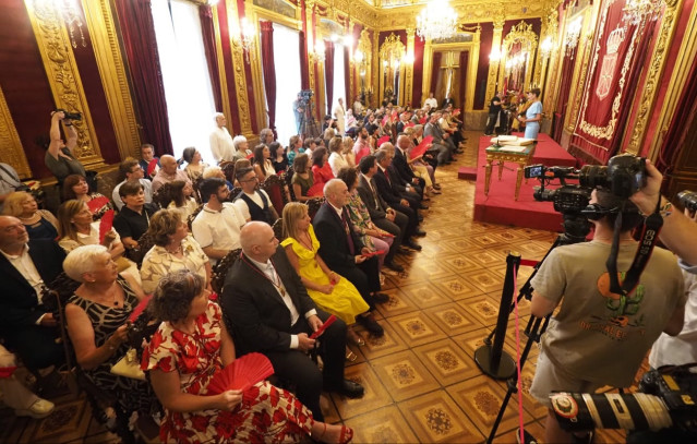Acto de toma de posesi&oacute;n de los nuevos consejeros del Gobierno de Navarra.