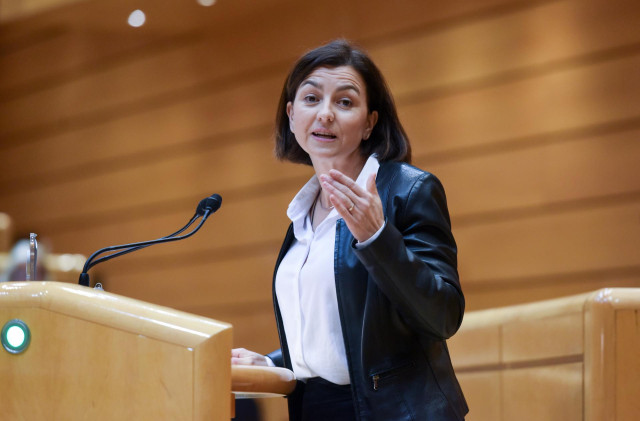 Archivo - La portavoz del PSOE en el Senado, Eva Mar&iacute;a Granados, interviene durante el debate de los Presupuestos Generales del Estado (PGE) en el Senado, a 12 de diciembre de 2022, en Madrid (Espa&ntilde;a).