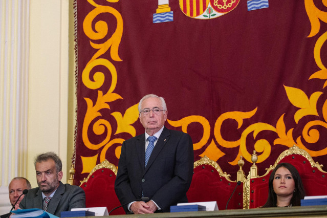 Archivo - El presidente de Melilla, Juan Jos&eacute; Imbroda, durante el pleno de constituci&oacute;n de la Asamblea celebrado el pasado 7 de julio.