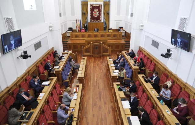 Archivo - Sesi&oacute;n del pleno de las Cortes 10 de septiembre de 2020