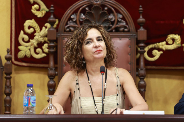 La ministra de Hacienda y Función Pública en funciones, María Jesús Montero